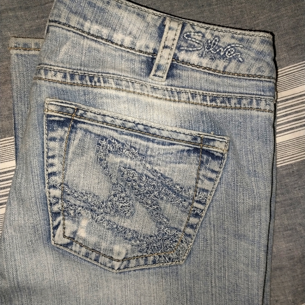 Silver Suki Bootcut 33/34